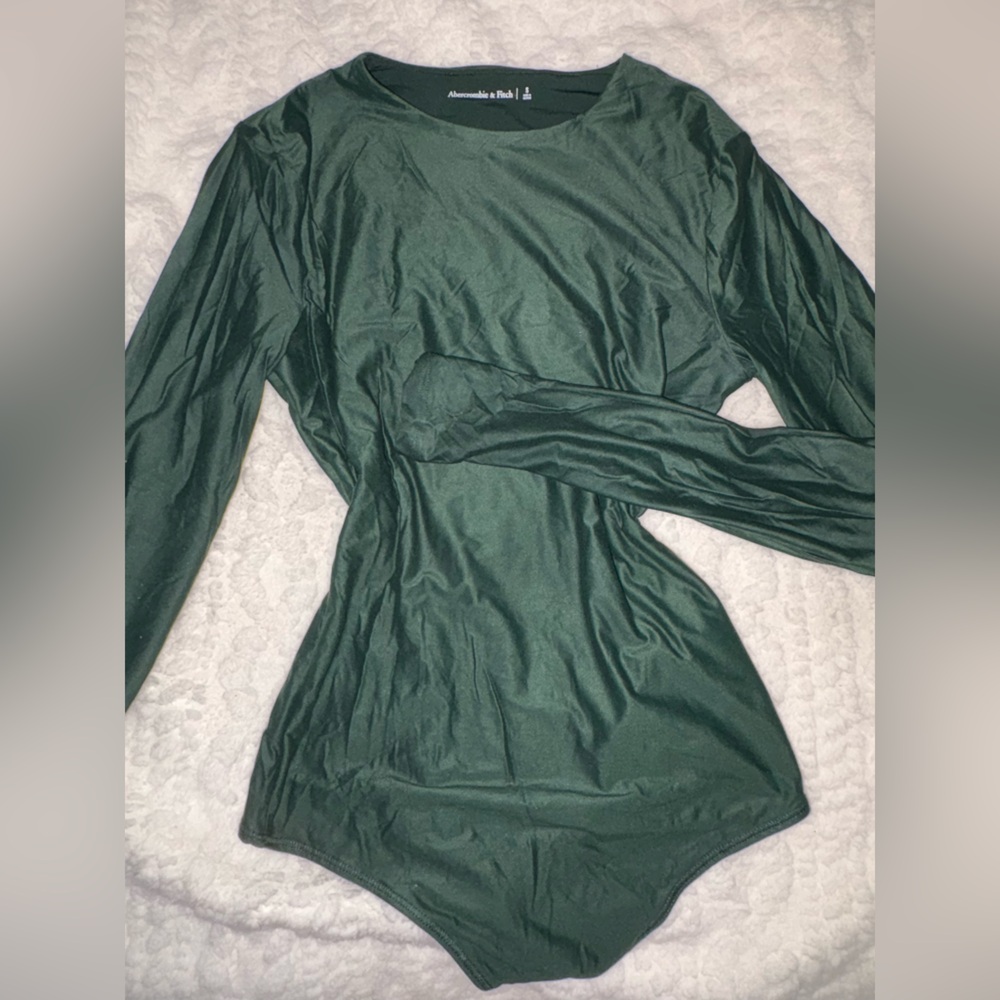 Abercrombie & Fitch Forest Green Top